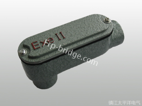 防爆(bao)後彎通(tōng)穿線盒(hé)