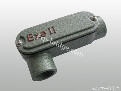 防爆右彎通(tōng)穿線盒生産租(zū)賃廠家