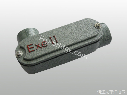 防(fáng)爆左彎(wan)通穿線(xian)盒